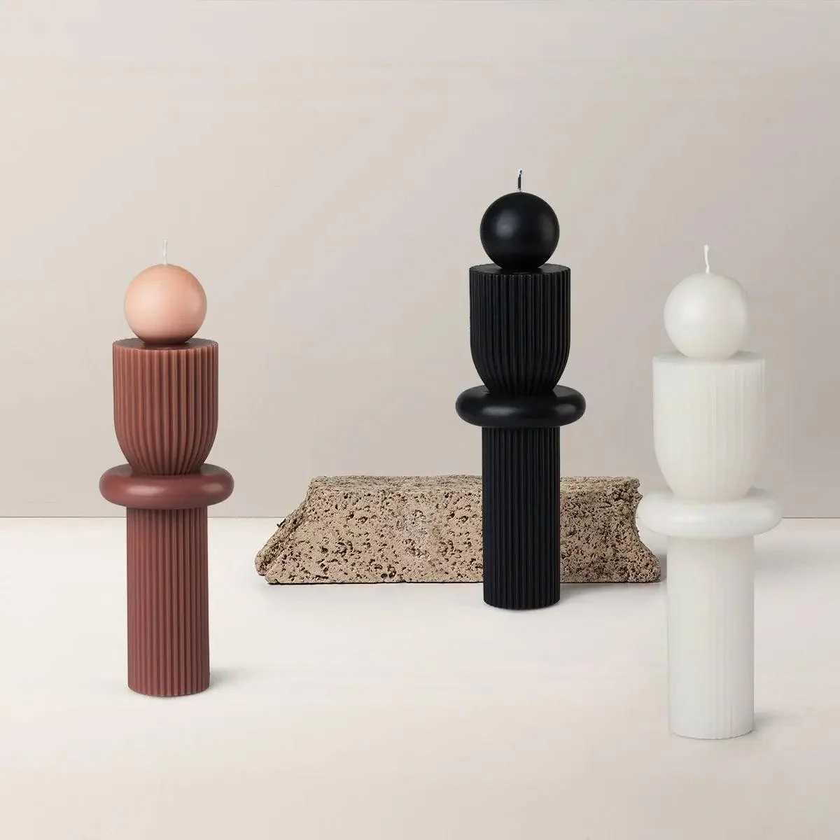 Barrenjoey Candle - White - Image 4