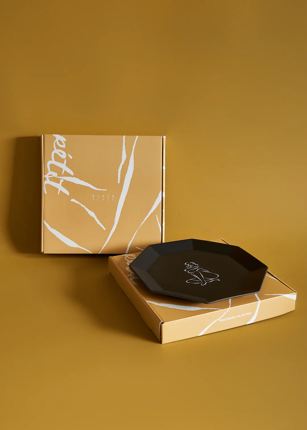 Gem Dinner Plate - Black - Image 6