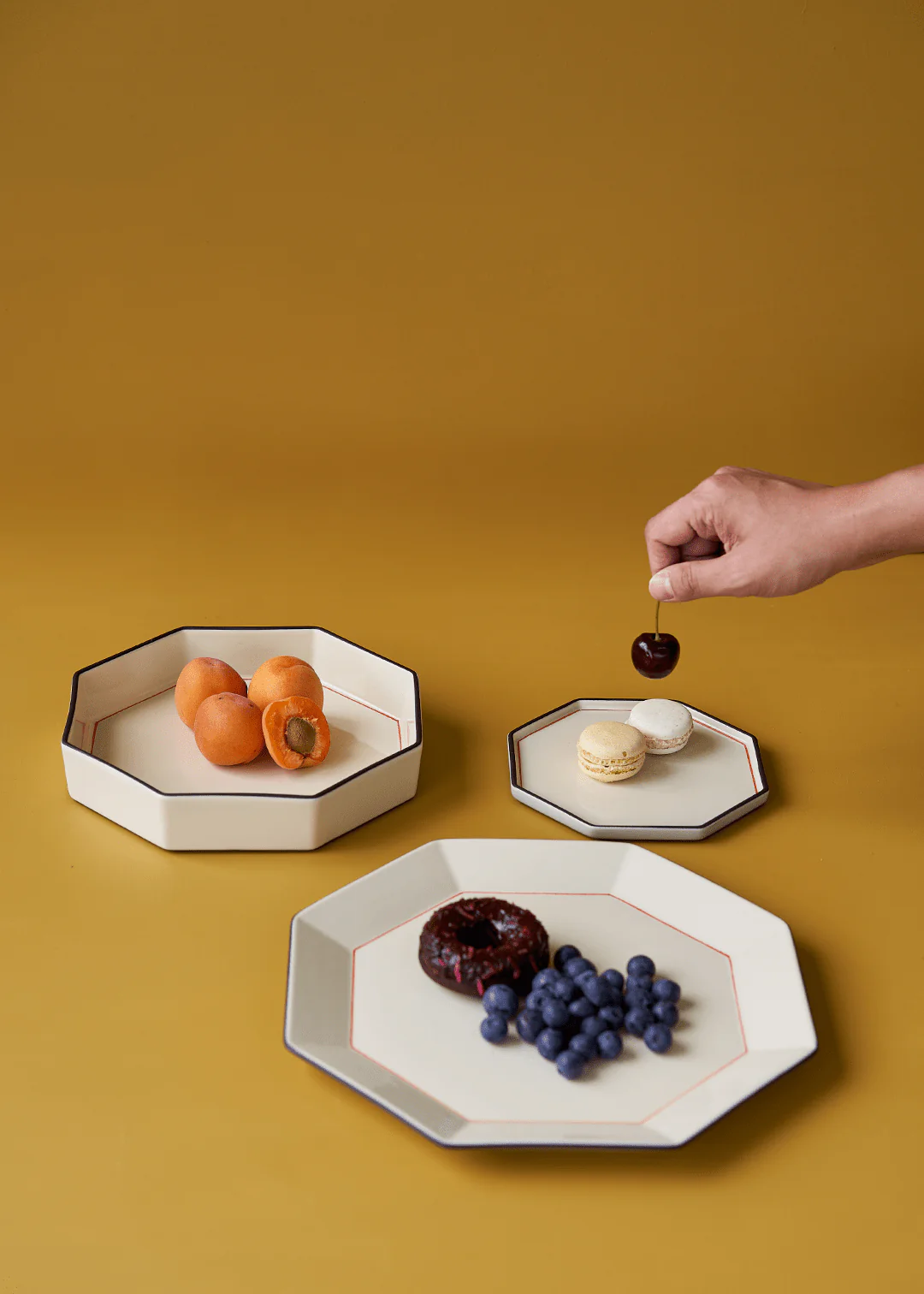 Gem Dinner Plate - Ivory - Image 4