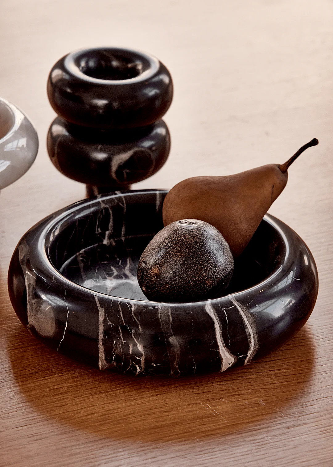 Halo Marble Tray - Black Silver - Image 4