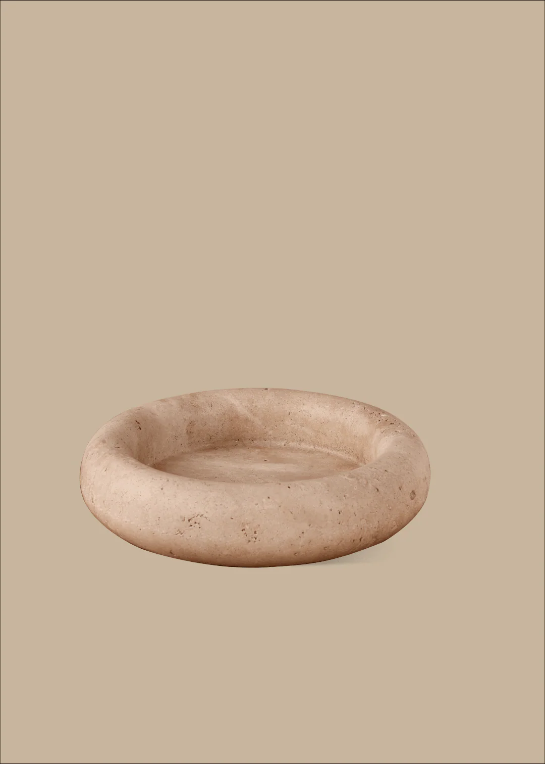 Halo Marble Tray - Travertine - Image 7