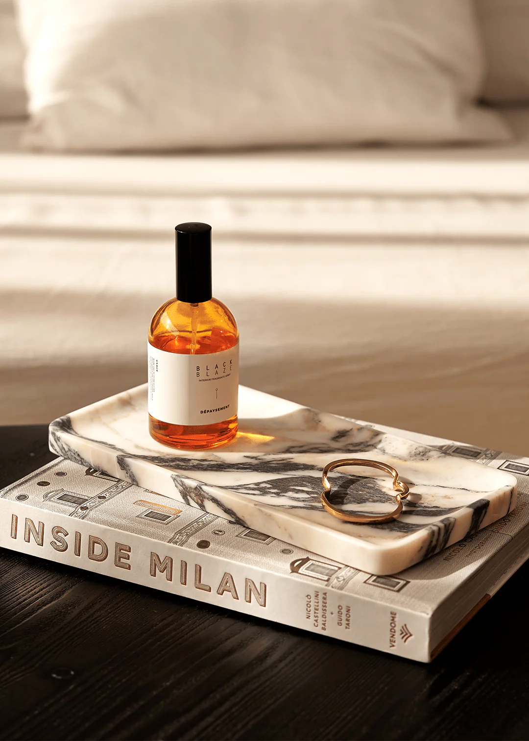 Linea Rectangle Marble Tray - Image 6