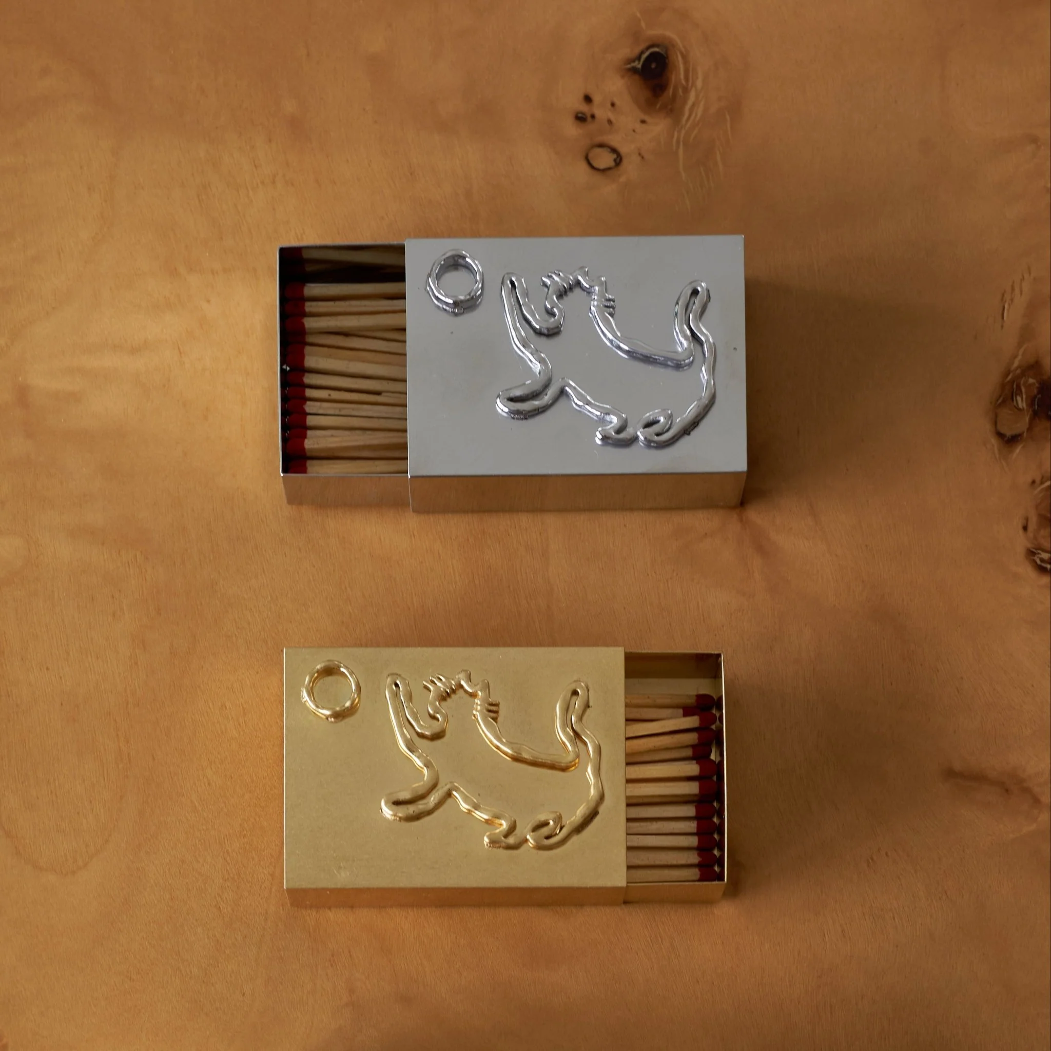 Mews Matchbox - Gold - Image 4