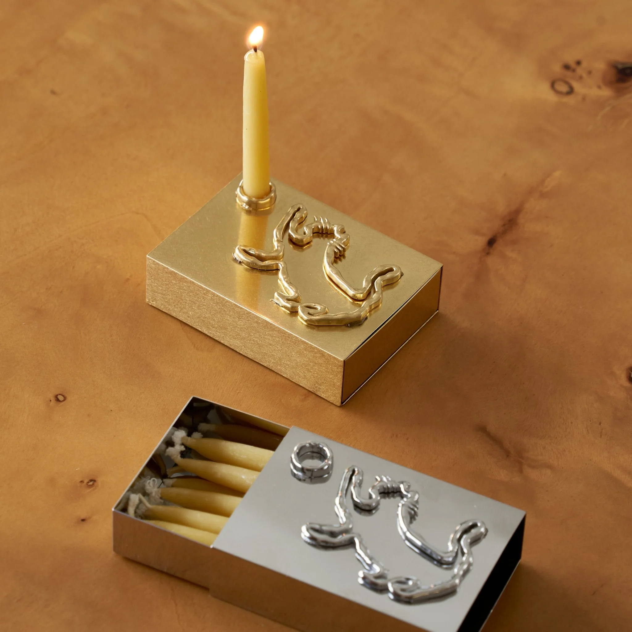 Mews Matchbox - Gold - Image 6