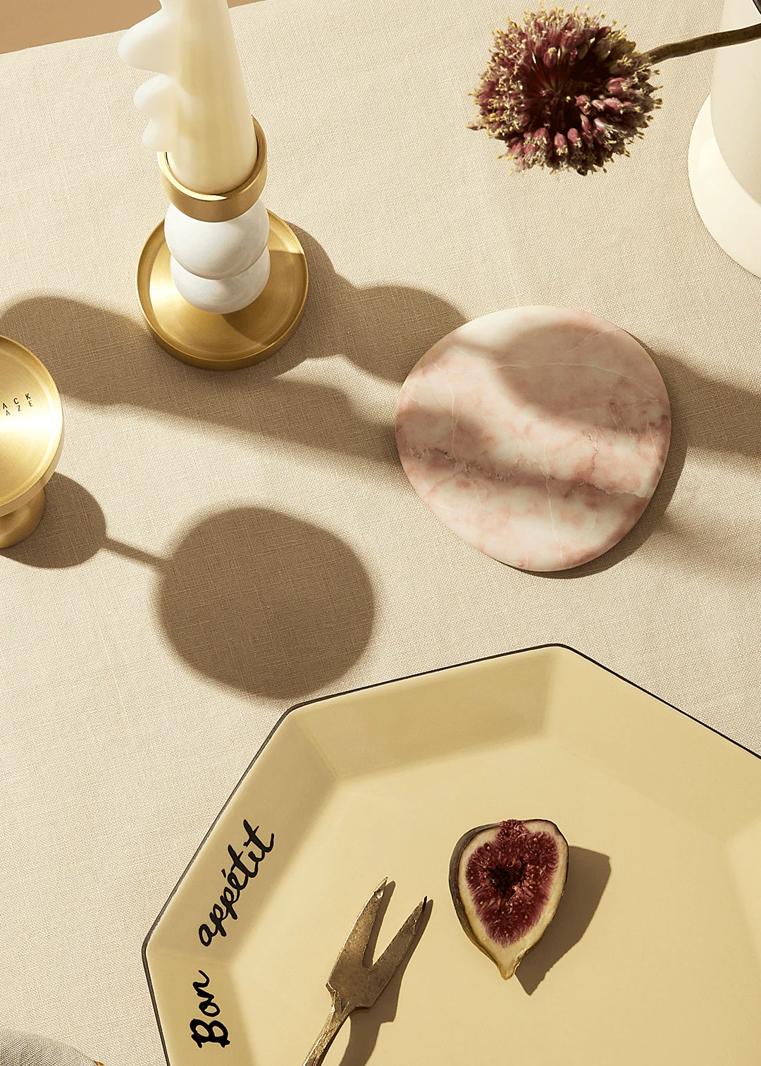 Marble Coaster Set - Rosa - Image 3