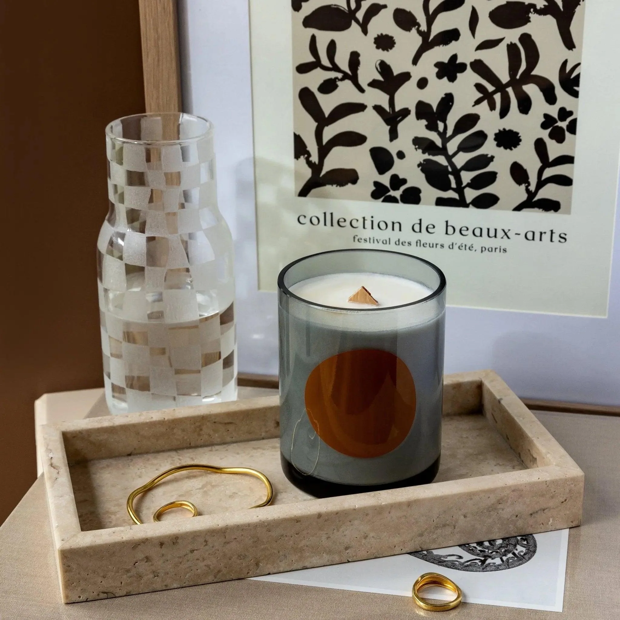 Vetiver & Fig Scented Candle 300g - Image 4